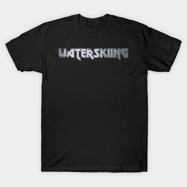 Waterskiing T-Shirt by Erena Samohai